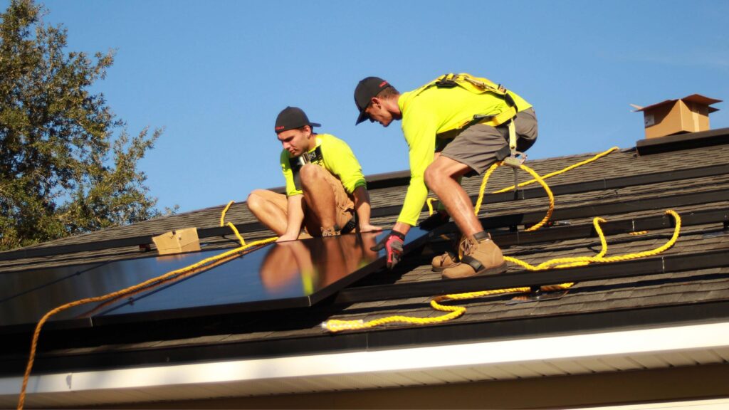 homes with solar panels