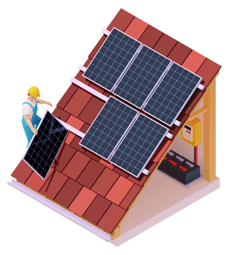 solar panel installation