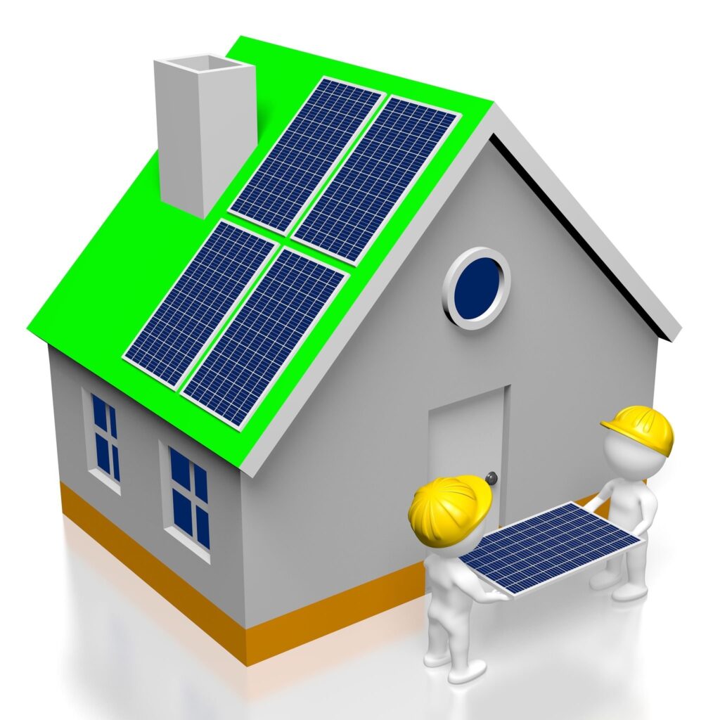 how to put solar panels on your house